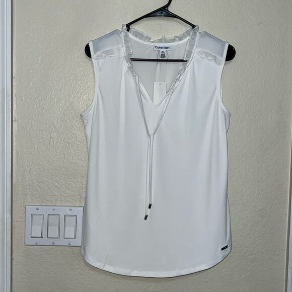 Calvin Klein Tops - CALVIN KLEIN LADIES BLOUSE- Size SMALL- NWTS